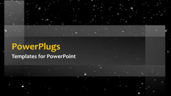 PowerPoint Template - An abstract background